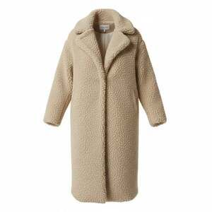 Princess Polly Beige Teddy Bear Longline Faux Fur Coat